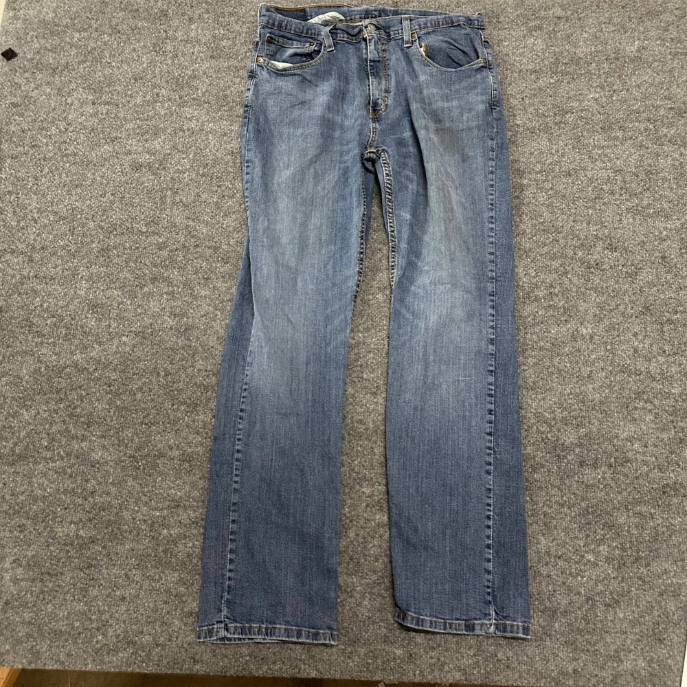 Levi's Jeans Mens Size 36x34 Blue 559 Relaxed Straight Leg Medium Wash Denim